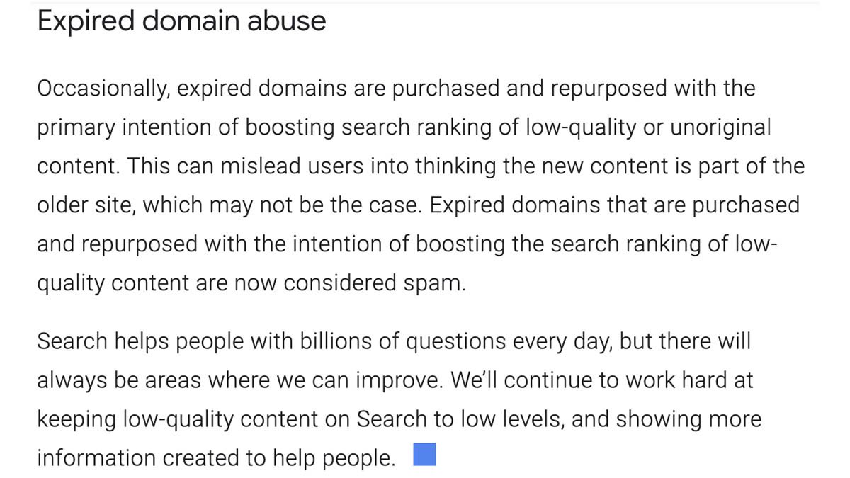 RIP Dominios expirados? Con lo mucho que me estaban gustando 😂

▶️Del dicho al echo hay mucho trecho como dicen por aquí, ya veremos qué es lo que pasa con esto.