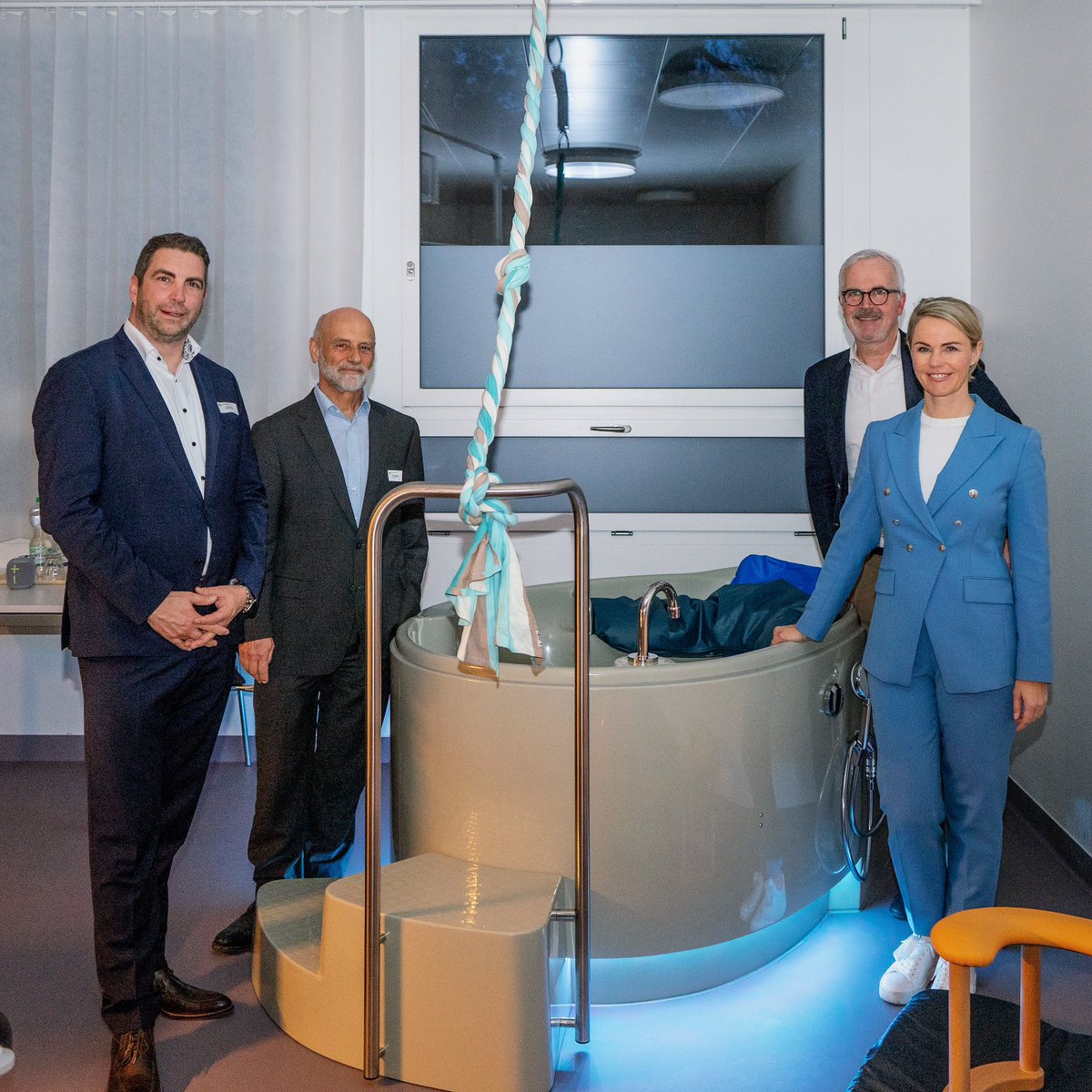 Neueröffnung Geburtenabteilung und #Frauenklinik im Stadtspital Zürich #Triemli. Ich wünsche dem #Stadtspital und seinen Mitarbeitenden viel Freude an der neuen Infrastruktur und danke für den Einsatz zugunsten der Patientinnen und Patienten.