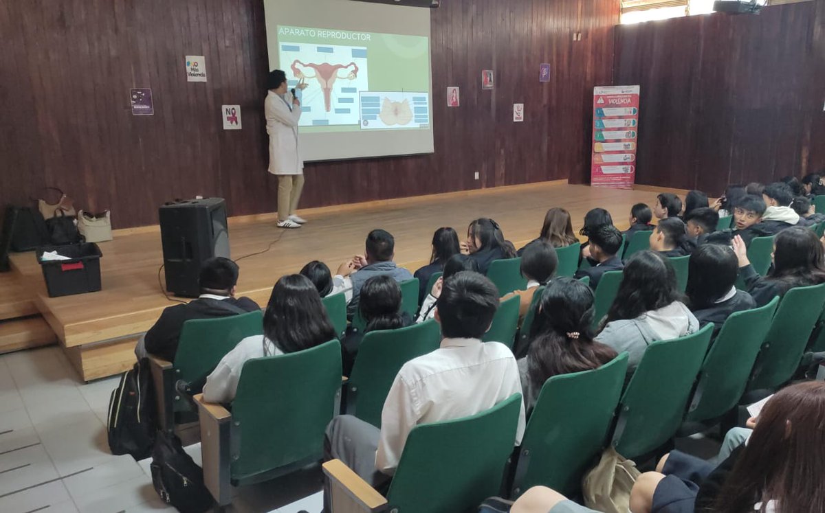 ConalepBQA's tweet photo. Con el objetivo de generar entre los adolescentes conocimientos necesarios para tomar decisiones de manera responsable en su educación sexual, se efectuó por parte de la Comisión Estatal de Derechos Humanos el taller “Ejerce una Educación Sexual RESPONSABLEMENTE”
@Conalep_Edomex https://t.co/qBmVOV70kK