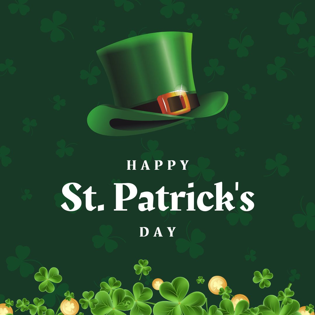 Happy St. Patrick's Day! Wishing you a fun-filled day!