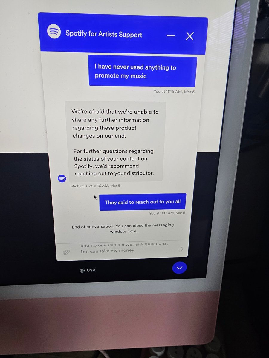 SessionsWithTan's tweet image. I am now convinced that @spotify and @tunecore are two very shady companies! Both companies are deflecting and @Spotify ended the conversation with no clarification