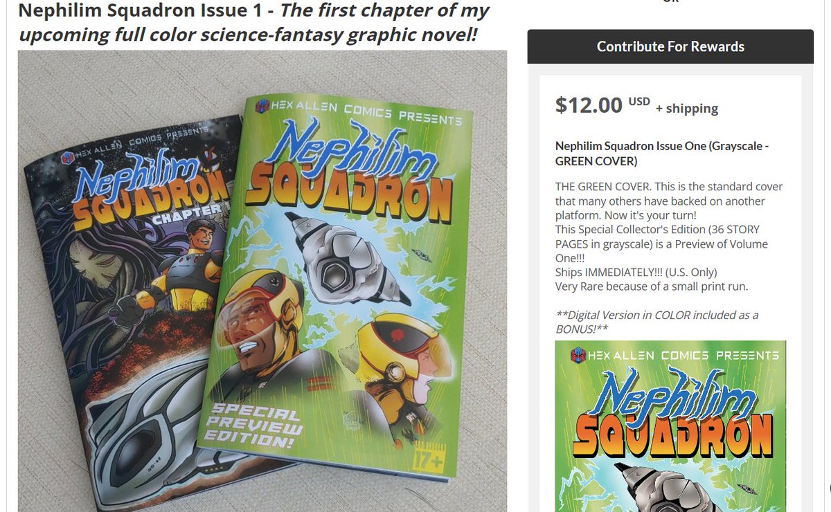 Wanna read something cool right now? Check out Nephilim Squadron. fundmycomic.com/NSZero ONLY on FundMyComic.com