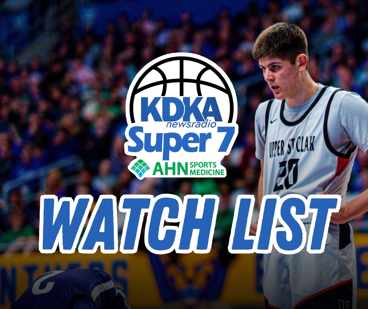 Check out which boys & girls basketball players earned a spot on our latest #KDKASuper7 Watch List‼️👀 Read more ➡️: audacy.com/kdkaradio/spor… #KDKAHoops #GoNextLevel #WPIAL