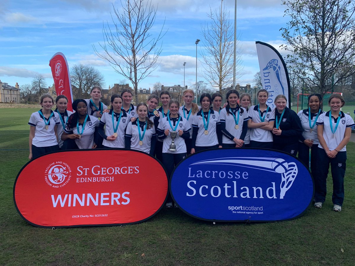GlenalmondSport's tweet photo. A fantastic effort from our U14A Lacrosse Team who have won the @LaxScotland Tournament hosted by @stgeorges_sport today. #collsport #lacrosse https://t.co/gYvUJhkfkM