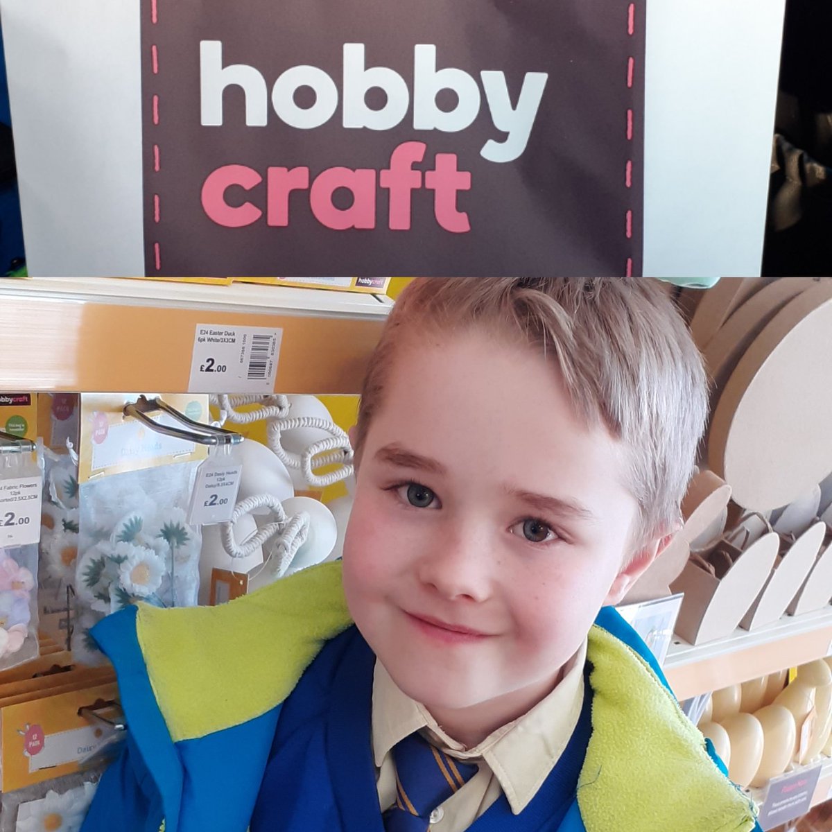 JFCleanUp's tweet photo. The most exciting day @hobbycraft Selly Oak Grand opening @StMaryB17 #crafts #funtimes #catholiclife #bestshopever https://t.co/gPhPI3xc7X