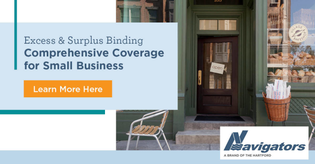 Navigators, a brand of The Hartford, provides the same comprehensive coverage for businesses of all sizes. Our E&amp;S Binding team is the small commercial arm of Navigators, see what else we cover here: ms.spr.ly/6005cOzWS #IWork4TheHartford bit.ly/3TleYmc