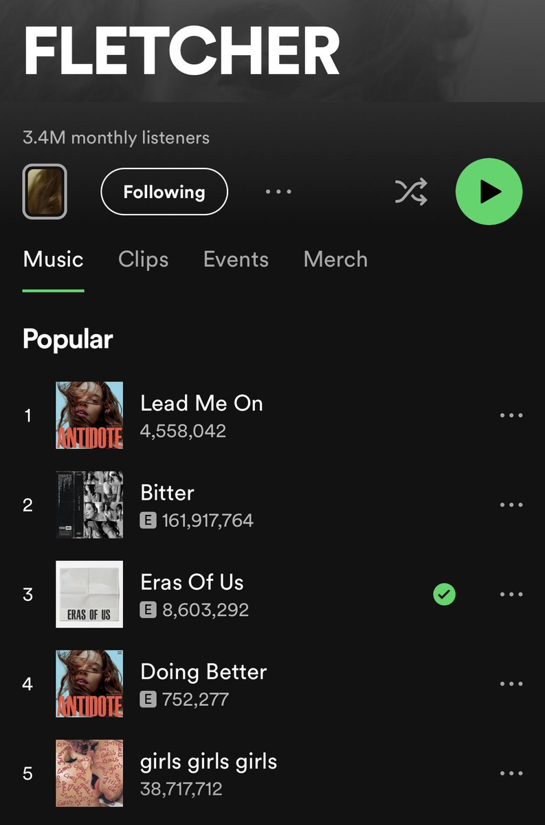 ellesversionx's tweet image. #doingbetter is now #4 🤍