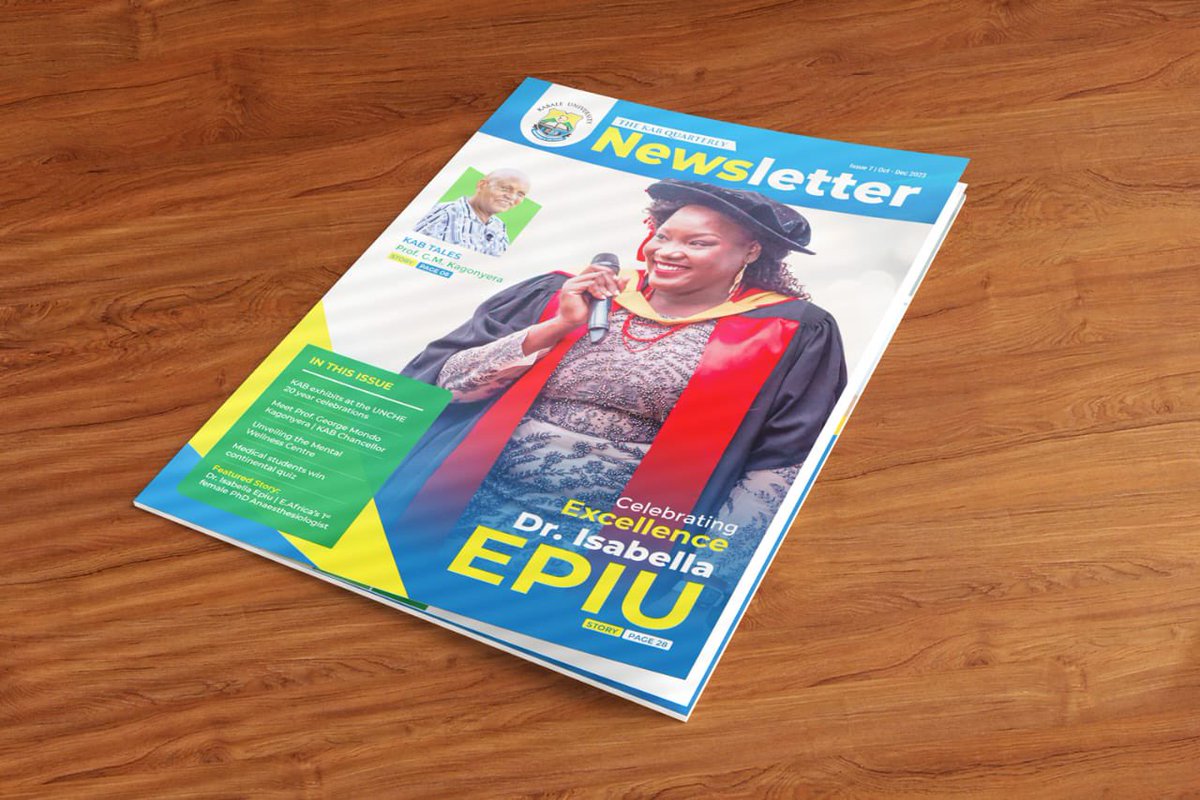 Our Latest Release of KAB Newsletter Issue 07 is Now Available! Stay updated with the latest happenings at Kabale University. Click here to get a copy: bit.ly/07KabNewsletter