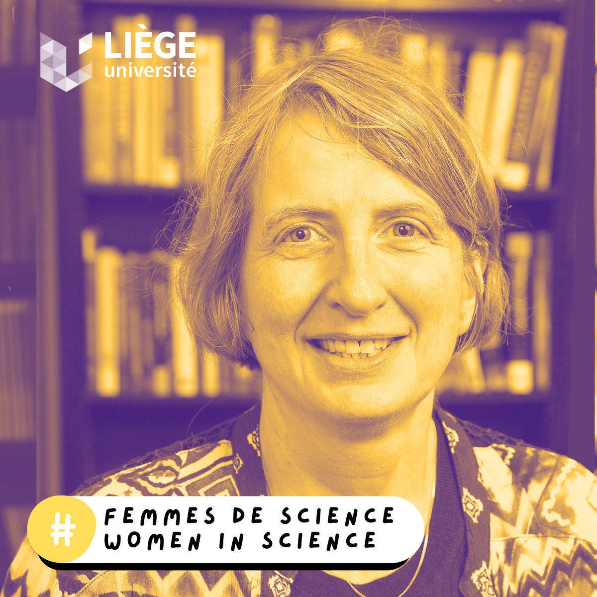 Françoise Remacle works in the field of theoretical physical chemistry. Her research focuses on the fundamental properties of systems on the atomic and molecular scales, mainly molecules and aggregates. #WomenInScience @WomenScienceDay