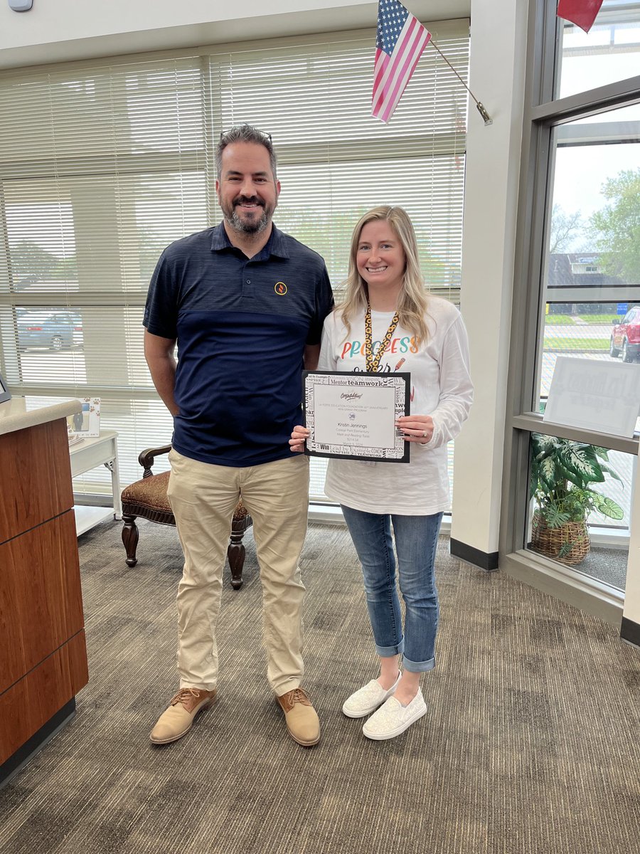 Thank you, La Porte Education Foundation for mini grant! #CPECougars #LPLegacy