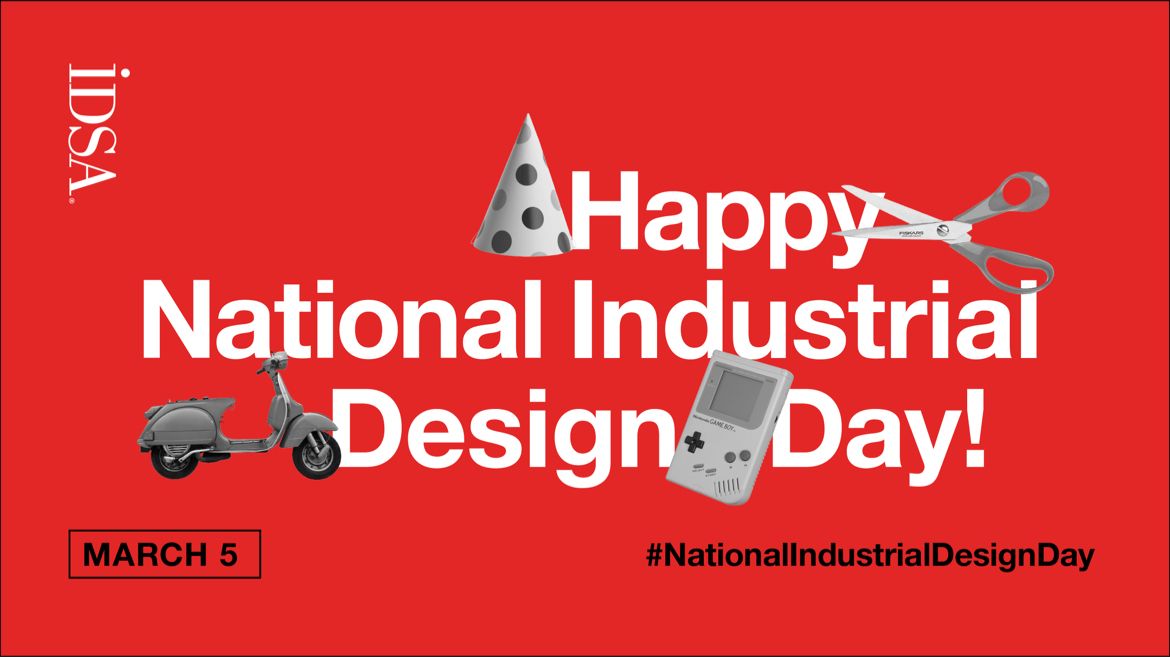 🎉It’s #NationalIndustrialDesignDay! Celebrated annually on March 5, and entered into the US Congressional Record in 2015 by US Rep. Gerald E. Connolly, National ID Day declares that industrial designers “improve our lives in every way and are worthy of our recognition.”