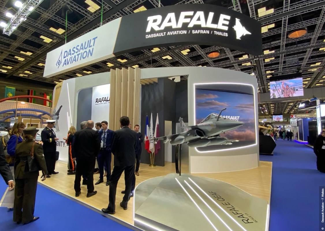 Rafale International participe au salon DIMDEX 2024, du 4 au 6 mars 2024 au Qatar National Convention Centre à Doha. dassault-aviation.com/fr/groupe/actu… Rafale International takes part in DIMDEX 2024, from March 4 to 6, 2024, at Qatar National Convention Centre, Doha. dassault-aviation.com/en/group/news/…