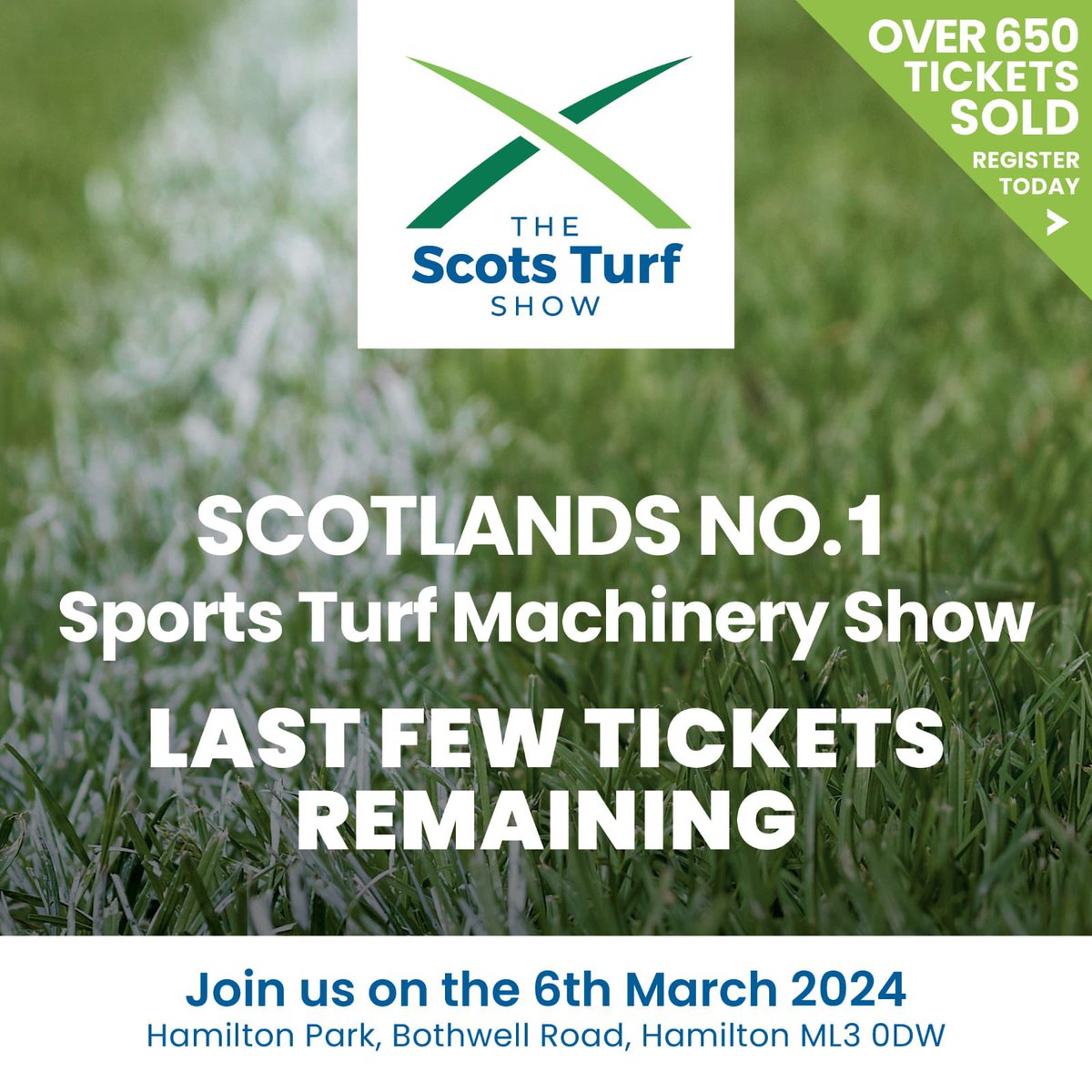 TurfCare are looking forward to exhibiting @ScotsturfShow tomorrow. Meet Tom Hobbis @TurfCareTom and Daniel Jones @turfcare1 to see what's new for 2024. #TurfCare3PA Sustainable Plant Health Excellence