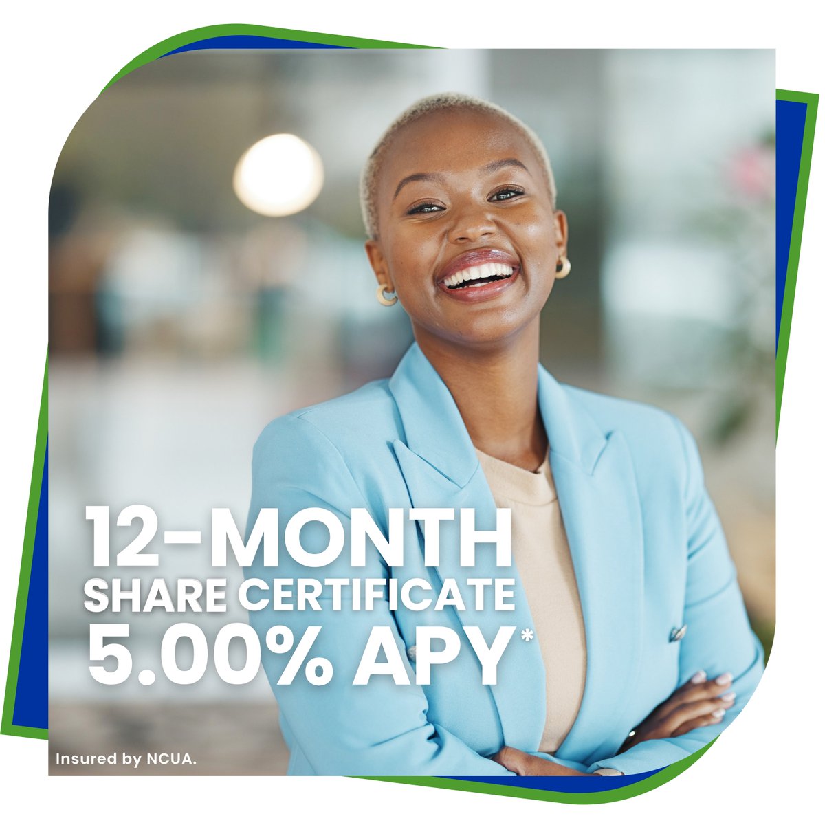 It’s time to make your money work smarter, not harder! Seize the moment with our 12-month Share Certificate boasting an incredible 5.00% APY! Don’t miss out on this exclusive opportunity, rates this good won’t last long! 

Start Earning -  hubs.la/Q02mpr9T0