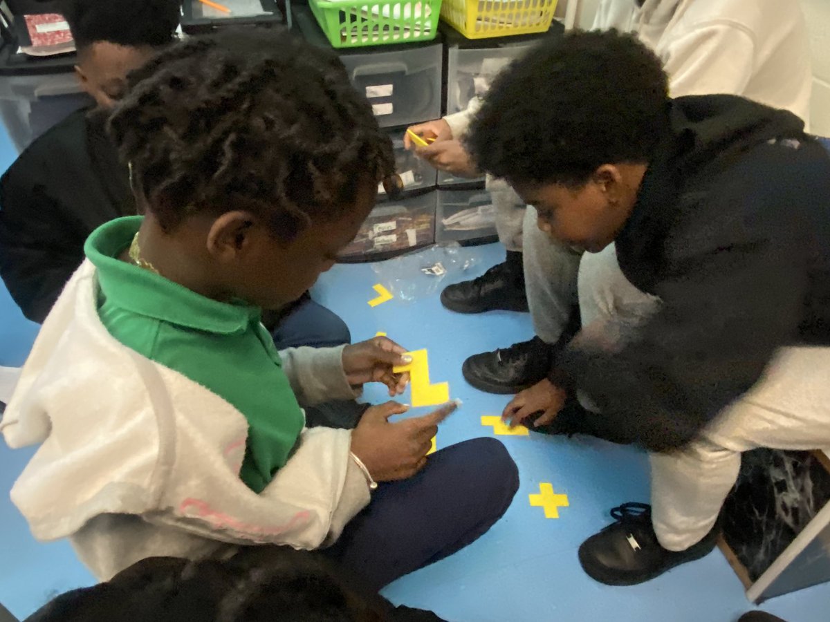AADreamAcademy's tweet photo. PENTOMINOS! Ms. Malone’s fifth graders worked with pentominos to find area and perimeter! The ohhhs and ahhhs were evidence of their mathematical learning! The student discourse and reasoning was rich! Way to go Dreamers! 💙✨ #AADAinAction #onennps #Elevate⏫️ https://t.co/IhXrqQPVwU