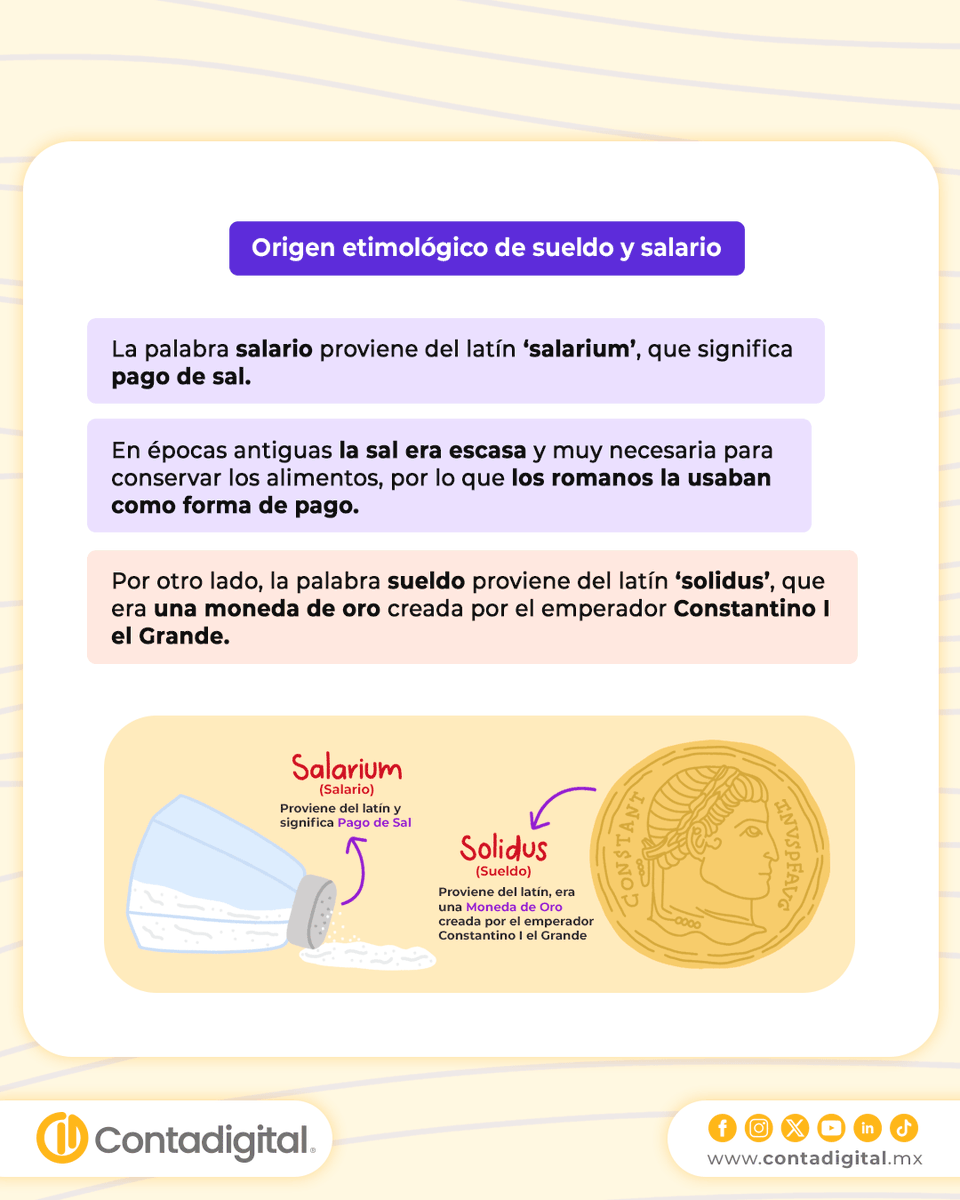 ContabilidadDig's tweet photo. 📍¿Sabes cuál es la diferencia entre #Sueldo y #Salario y cómo los define la LFT y la LISR? 🤔💰
Más información en el artículo del #Contablog 📒
https://t.co/PEbsjin3kk https://t.co/hM4BQQ8Q03