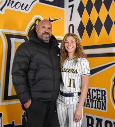 I'm heading south! I’m excited to announce my commitment to play Division 1 softball at Murray State University! #softball #commitment #d1 #next #alwaysabrave #goracers #racers #mvc #journey