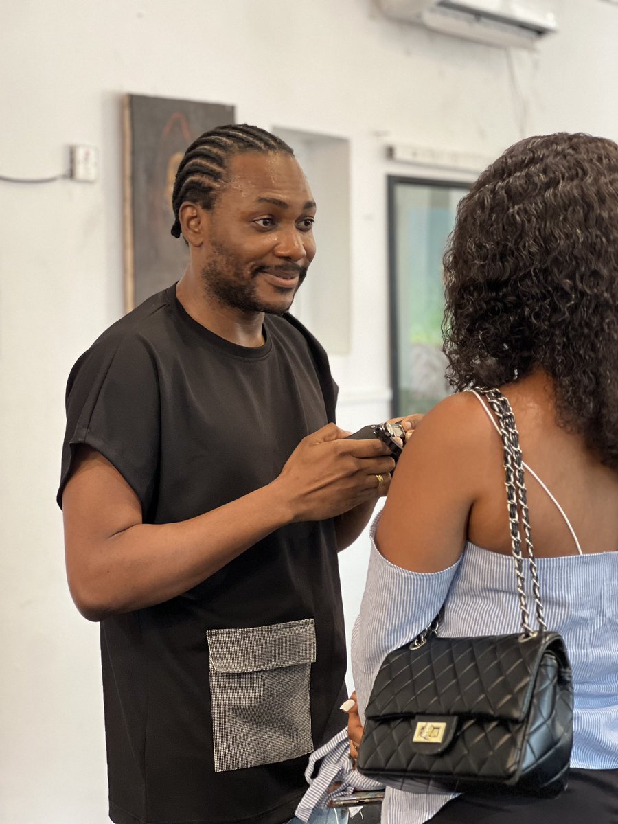 TopeTedela's tweet photo. One amazing thing I love about being an actor is my ability to portray different characters.
I loved this part of my ‘before I let you go’ stage play performance 🎭
#TopTed https://t.co/2udjQXBiFg