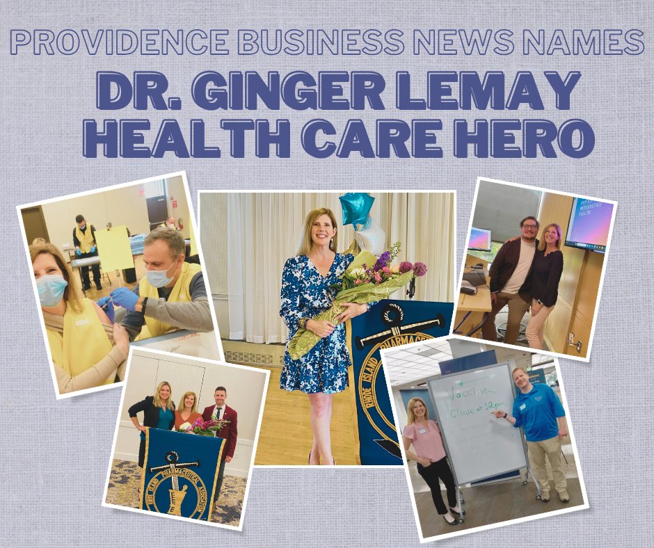 Clinical Professor Dr. Ginger Lemay has been named a Healthcare Hero by @ProvBusNews!🎉A driving force in the pharmacy community, Dr. Lemay's commitment to wellness shines bright, we are grateful for her dedication to our students and the future of pharmacy! 💙🐏 #healthcarehero