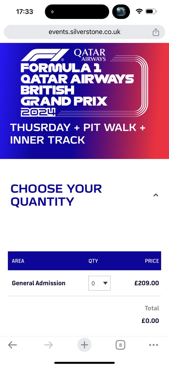 fkinloser's tweet photo. @SilverstoneUK charging £209 for a Thursday pitwalk is scandalous when 4 of us done it for free 2 years ago? https://t.co/Q6mDfqUbr4