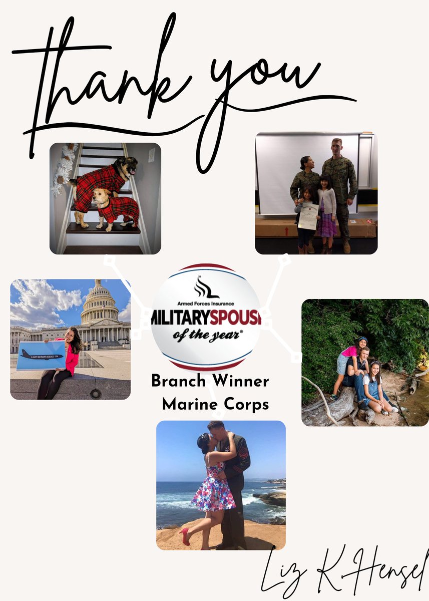 I'm the #ArmedForcesInsuranceMilitarySpouseoftheYear @USMC branch winner! This platform is giving me the opportunity to share the story of @LNPBUSA show military spouses how we can make a difference even pass legislation that impacts thousands of milfams
#AFIMSOYFAMILY #MSOY2024