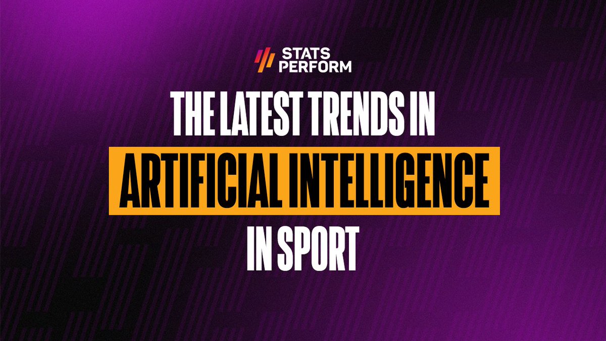 Latest Trends in AI in Sport: March 2024 Edition 💡 #GenAI helps us uncover previously buried insights and maximize the value of underlying data. @patricklucey discusses recent developments in #AI and its applications in the sports industry. ➡️ bit.ly/4c5RGIr