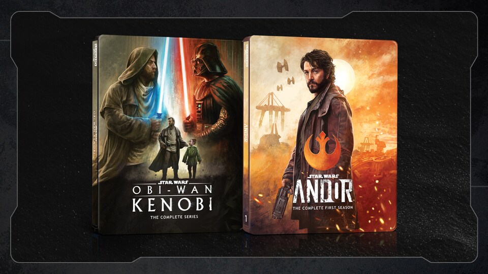 Hello there, physical media fans! #ObiWanKenobi: The Complete Series and #Andor: The Complete First Season are coming to 4K Ultra HD and Blu-ray. strw.rs/6019XciKc