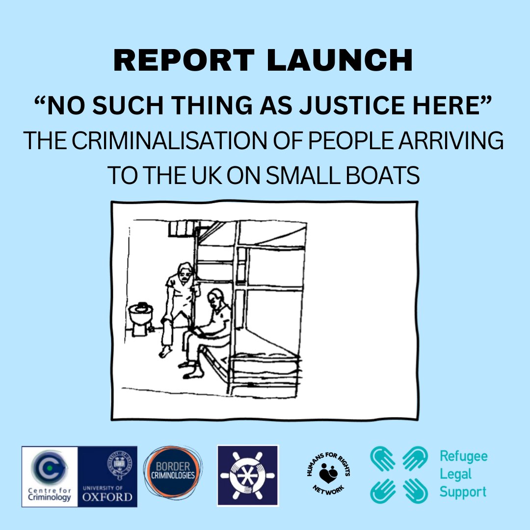 Read new report 'No Such Thing as Justice Here' about the criminalisation of people arriving to the UK by boat. Data shows that from June 2022 – June 2023, 240 people were charged with ‘illegal arrival’ off small boats. Full report here: bit.ly/43bID4v