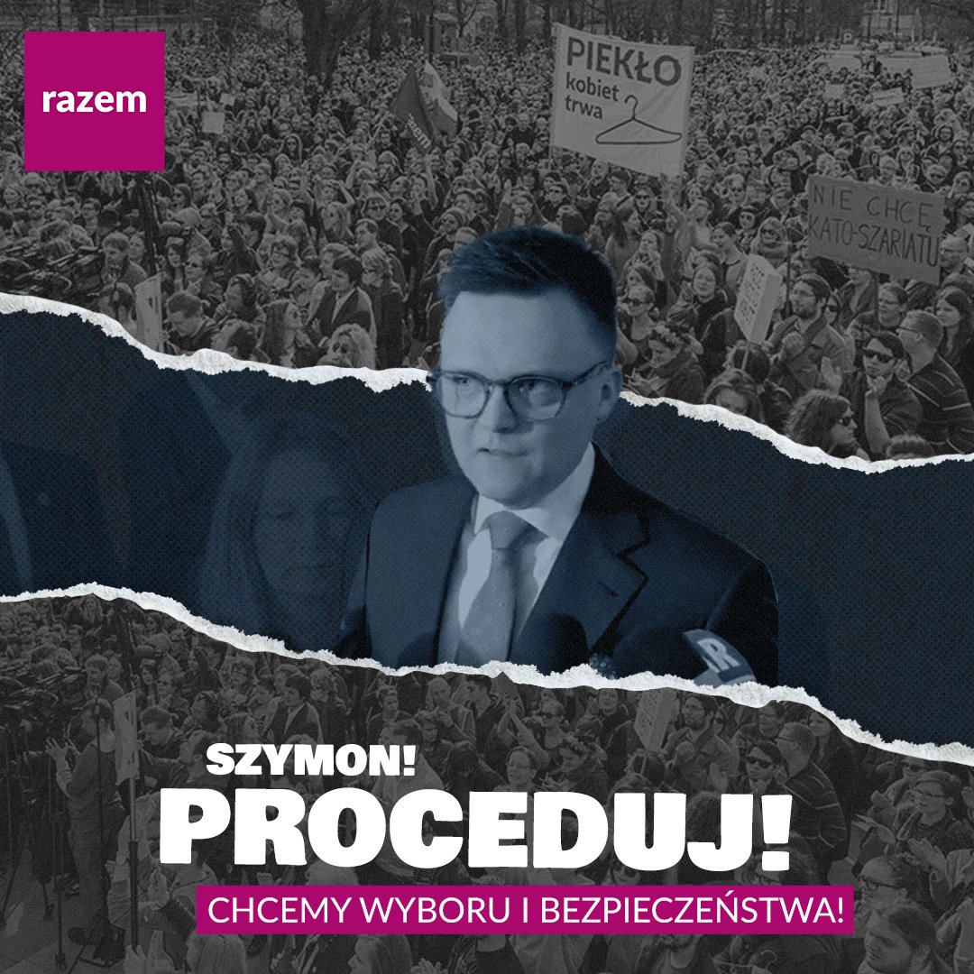 partiarazem's tweet photo. A miało nie być zamrażarki sejmowej! 😡 Jak widać duch Elżbiety Witek w gabinecie marszałkowskim wiecznie żywy i projekty łagodzące barbarzyńskie prawo zakazujące aborcji nadal są zawieszone... no właśnie, w próżni? 
1/3 https://t.co/uM38dSt4Mw