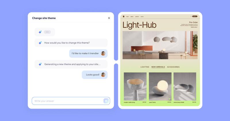 Eli Brosh (@elibrosh) on Twitter photo Really proud of #Wix's AI research team for their innovative work on an AI assistant that enables users to create professional-looking websites in minutes.
Experience the future of website building with us 🚀
<a href="/meirperez/">Meir Perez</a> <a href="/Davidnuk3/">David Nukrai</a>
#GenerativeAI #websitebuilder #AIassistant Really proud of #Wix's AI research team for their innovative work on an AI assistant that enables users to create professional-looking websites in minutes.
Experience the future of website building with us 🚀
<a href="/meirperez/">Meir Perez</a> <a href="/Davidnuk3/">David Nukrai</a>
#GenerativeAI #websitebuilder #AIassistant