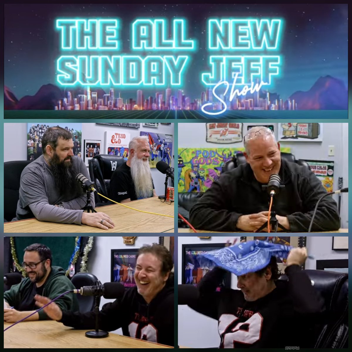 tesdgroupie's tweet image. Always happy when #SundayJeff is part of the #TESDpatreon episode! This week it’s #tansjs: Sunday cellblock 🐜📺🎉 The guys find themselves in prison… and as always, there’s laughs aplenty! #TESD 
@TANSJS @tmilo1982 @sundayjeff