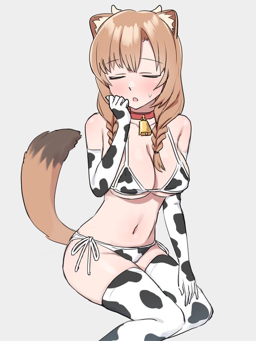 牛ビキニ柚ちゃん 