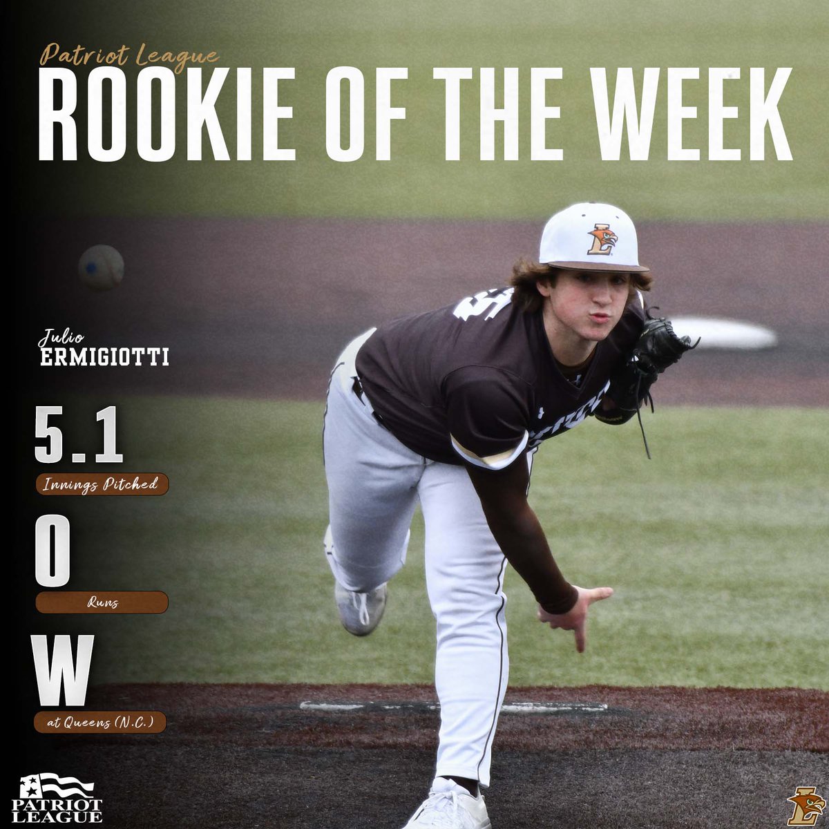 After a 4-0 week, Rafe Perich and Julio Ermigiotti earn <a href="/PatriotLeague/">Patriot League</a> weekly honors for <a href="/LehighBaseball/">Lehigh Baseball</a>!

📝bitly.ws/3f3Ei

#GoLehigh