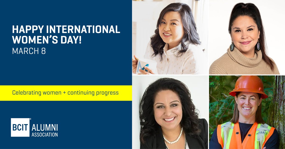 Today (March 8) is #InternationalWomensDay2024. It’s an opportunity to celebrate our incredible community of @BCIT women while continuing progress. Learn more about unconscious bias by completing BCIT’s free online Understanding Unconscious Bias Course: bit.ly/3To4iDq