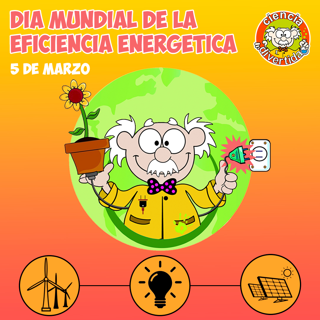 Día Mundial de la Eficiencia Energética! Pregunta por nuestros talleres lúdicos sobre preservación y ahorro de recursos naturales para niños y niñas. Es divertido hablar de energía limpia! llámanos o escríbenos: 
☎️809 707 8028  📩 cienciadiverRD@gmail.com