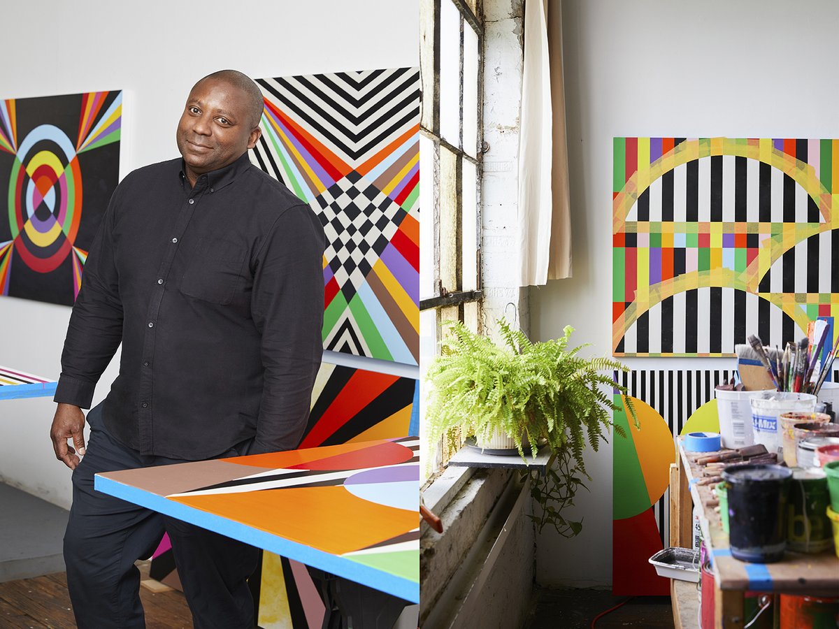 UNTFineArts's tweet photo. Our next event is this month! Rico Gatson will be here to give an artist lecture and guide us through his creative thought! March 20th at 7pm in the UNT Union Lyceum! Free and open to all! https://t.co/wqnocbTXVM