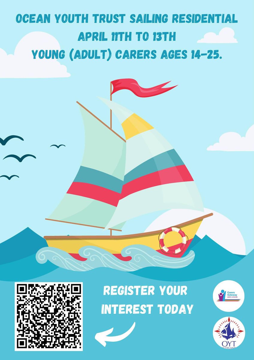 NA_Carers's tweet photo. Are you aged 14-25 and registered with @CarersGatewayNA as a Young (adult) Carer?  Would you benefit with a break from your caring role?

Sign up here: https://t.co/3BwLizRQZZ

This is a register of interest and closes March 18th. https://t.co/LtkglC7G1z