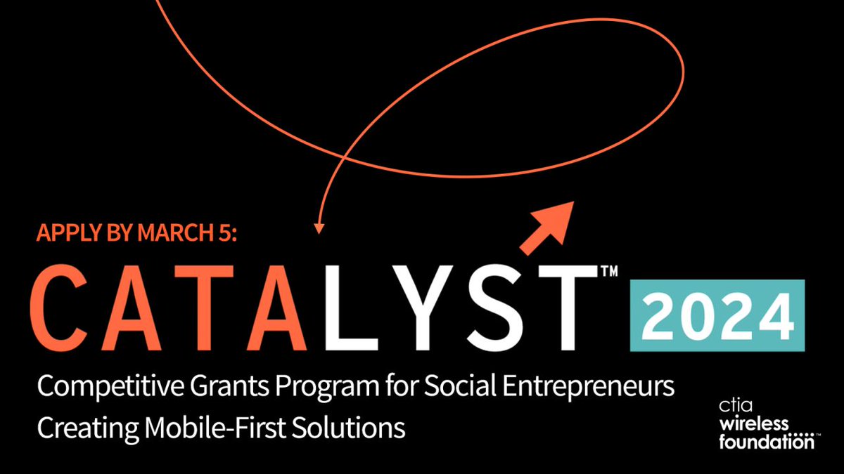 APPLICATIONS CLOSE TONIGHT! Were looking for ambitious early-stage social entrepreneurs who have developed mobile-first solutions that enhance our lives and address challenges in American communities. Apply for #Catalyst2024 by 11:59 PM ET: bit.ly/2MXjBAy