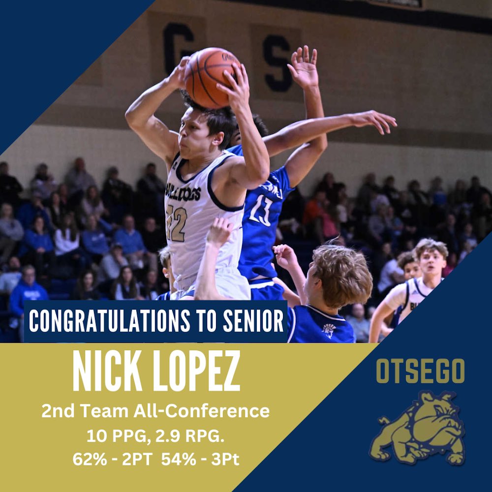 Second Team All-Conference for senior Nick Lopez!

<a href="/NickLop72983408/">Nick Lopez</a>