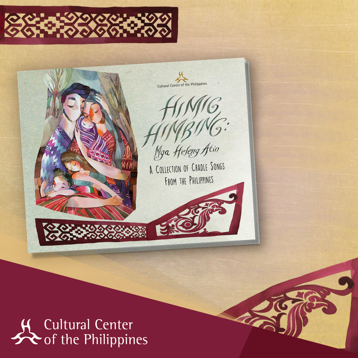 The HIMIG HIMBING Team would like thank the National Book Development Board (NBDB) Philippines and the Philippine Board on Books for Young People (PBBY) for including the CCP book publication, HIMIG HIMBING: Mga Heleng Atin: A Collection of Cradle Songs from the Philippines