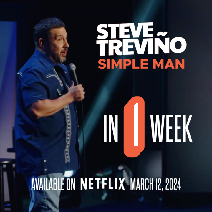 MrSteveTrevino's tweet image. 1 week...
#SteveTrevinoSimpleMan #SimpleMan #Comedy #StandupComedy #Netflix #NetflixisaJoke
