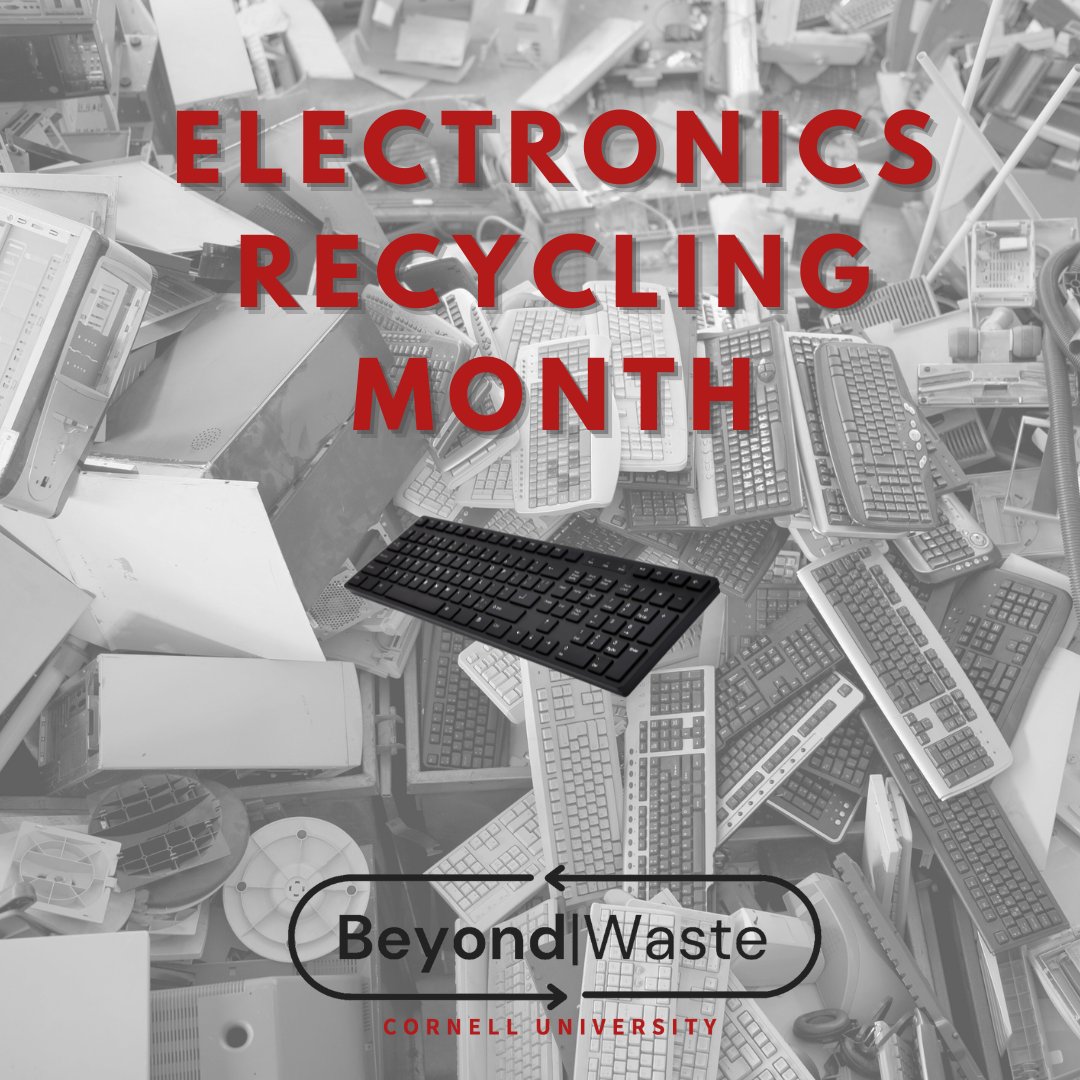 RECYCLE your electronics in style! 📅 Every Wednesday in March 🕗 8:00am-3:00pm 📍 251 Solidago Rd Details bit.ly/3Tlh3P2