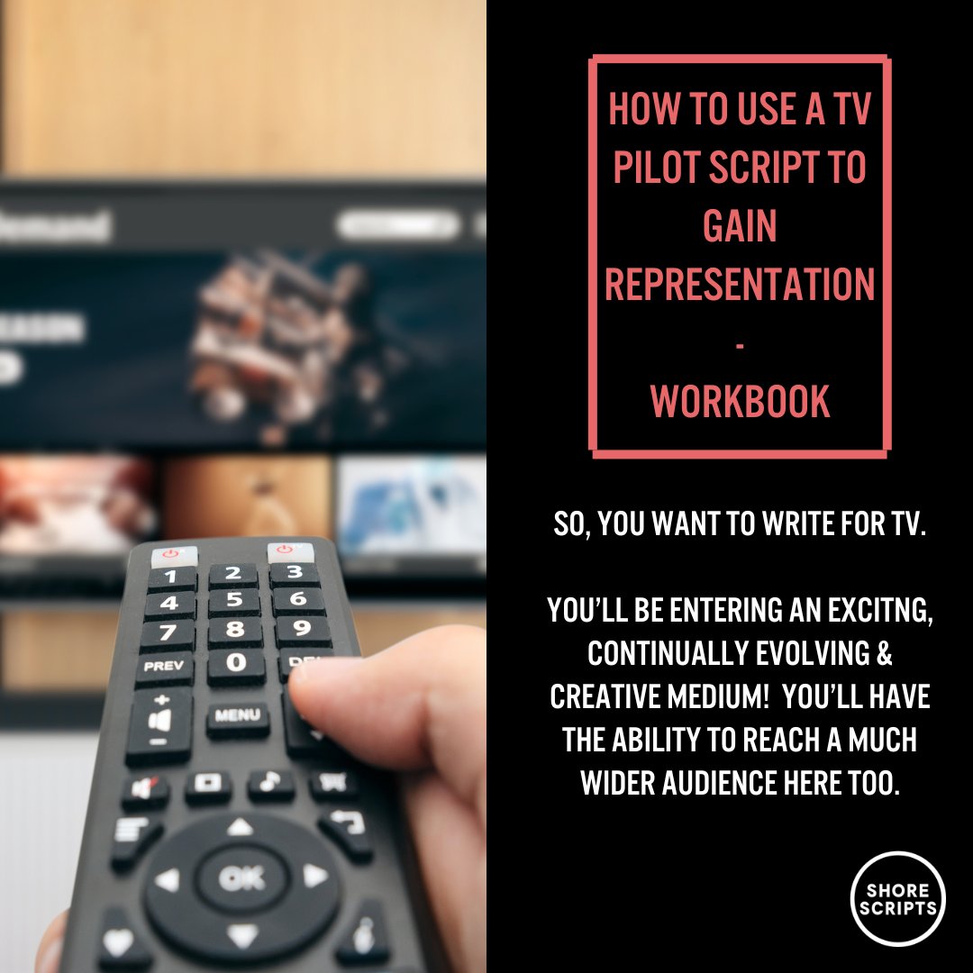 ShoreScripts's tweet image. Want to learn how to use a #TVpilotscript to gain representation? We&apos;ve got you covered with our FREE PDF Workbook guide. Discover the exciting and ever-evolving world of TV writing, where characters and stories can reach new heights. #screenwriting

shorescripts.com/free-screenwri…