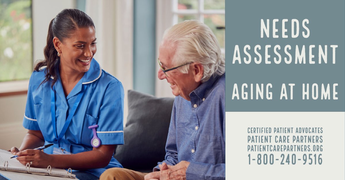 🏠 Aging at home? Don't overlook the importance of a needs assessment! Whether it's medical, social, physical, or psychological, understanding your loved one's changing needs is key. 💙💡Check out @PatientCarePartners for advice. #AgingAtHome tinyurl.com/7vkun7my