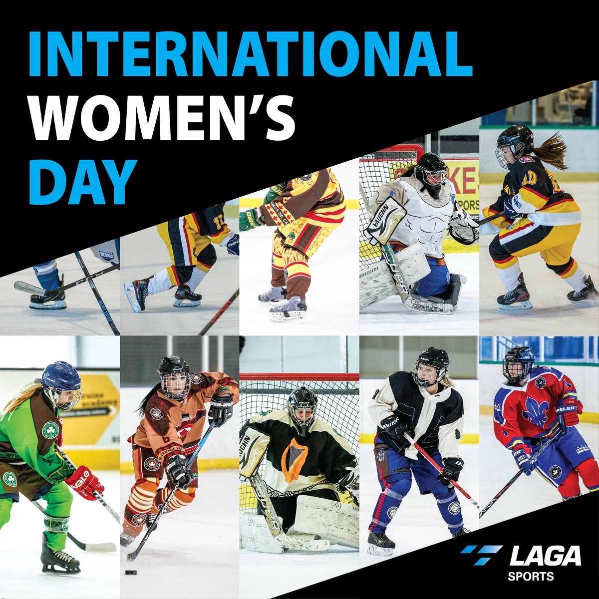 LAGAsports's tweet photo. Happy International Women's Day, a day to honor the strength and resilience of women everywhere. To all the trailblazers who push boundaries, empower others, and advocate for inclusivity– thank you for inspiring us all!
#hockey #hockeycanada #hockeyjerseys #internationalwomensday https://t.co/GPJpfS4L5T