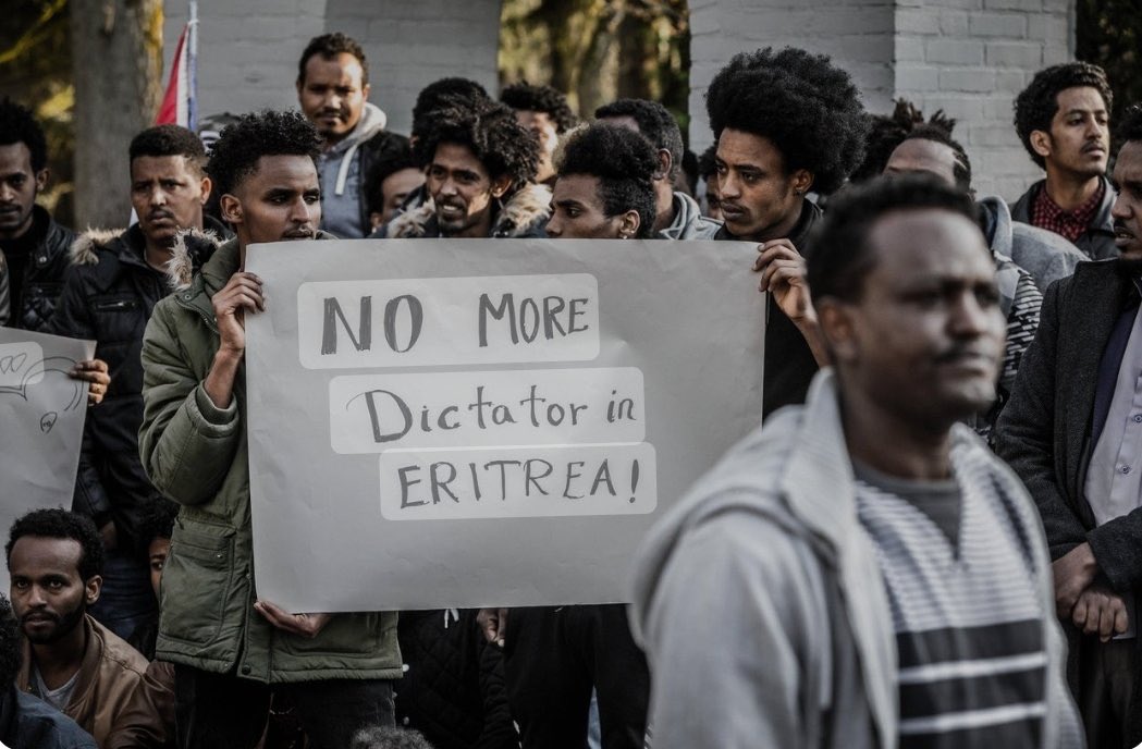 dejen_tmh's tweet photo. No Justice, No Peace!!

ፍትሒ እንተዘየለ- ሰላም የለን!!

#FreeEritreanPrisoners 
#Eritrea #FreeJohnBlack 

#Politie @IND_NL @2eKamertweets @geertwilderspvv @GemeenteDenHaag @jan_vanzanen @lientje1967 @MyraKoomen @Eerstekamer @timnitGebru https://t.co/1e5xdUJY2X