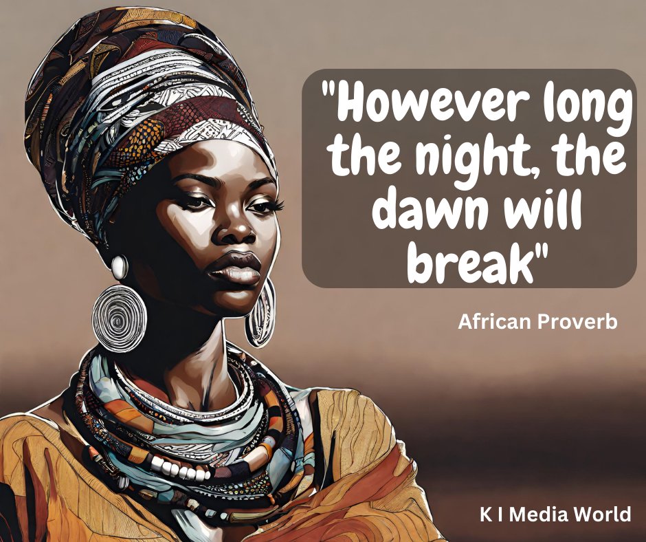 KIMediaWorld1's tweet photo. African Proverb https://t.co/CAysbPW0ML