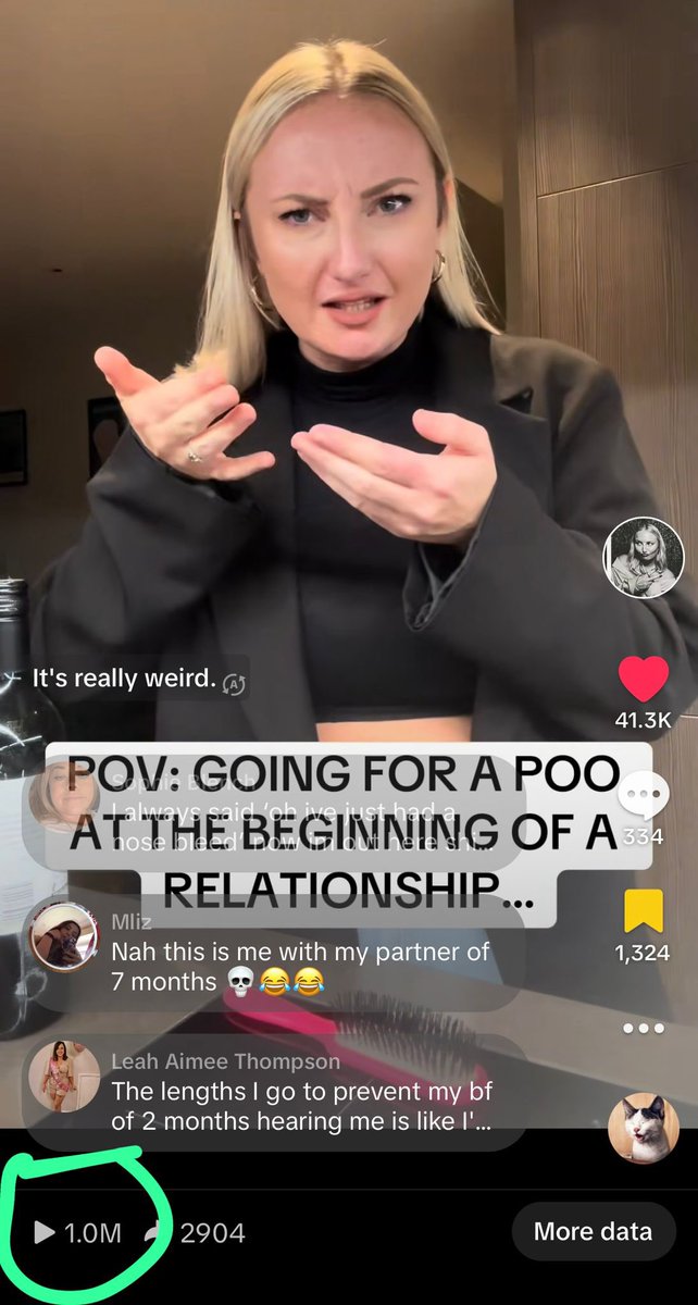 1 million views on Tik Tok! Can you all put £1 in my account plz thanks xoxo