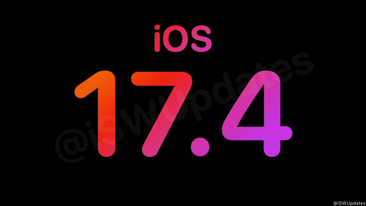 iSWUpdates's tweet image. iOS 17.4 (21E219) has been released. #iOS174