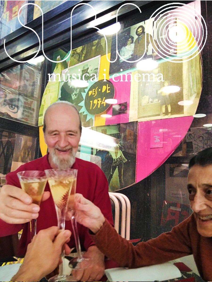 Oye, que el 4 de marzo SURCO cumplió 50 AÑOS!!🥂
Medio siglo poniendo a girar vinilos, nen 🤘 
Y lo primero que merece la ocasión es que los jefes se tomen un descanso guerrero: 
CERRAMOS CHIRINGUITO HASTA ABRIL 😎
Y si eso, a la vuelta, vemos cómo celebrarlo, sí? 😘